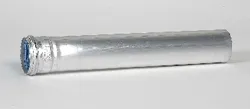 Enkelwandige rookgasbuis, Ubbink Rolux 4G, Ø80x250mm, aluminium, met lipring